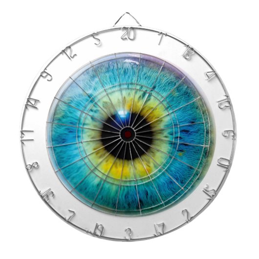 Nehmen Sie Ihrem Auge - den Augapfel Dartboard Dartscheibe (vorne)