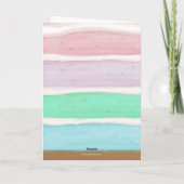 Nehmen Sie Ihren Kuchen! Karte (Rückseite)