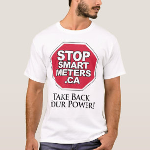 Nehmen Sie Ihren Power zurück - stoppen Sie T-Shirt