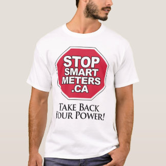 Nehmen Sie Ihren Power zurück - stoppen Sie T-Shirt