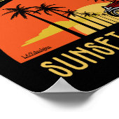 NEHMEN SIE IMMER DEN LANDSCHAFTLICHEN ROUTE SUNSET POSTER (Ecke)