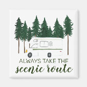 NEHMEN SIE IMMER DIE LANDSCHAFTLICHE RUNDFAHRT MIT MAGNET (Vorne)