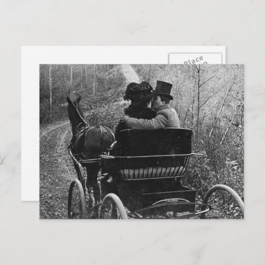 Nehmen Sie immer ein Pferd, das Sie mit einer Hand Postkarte (Vorne/Hinten)