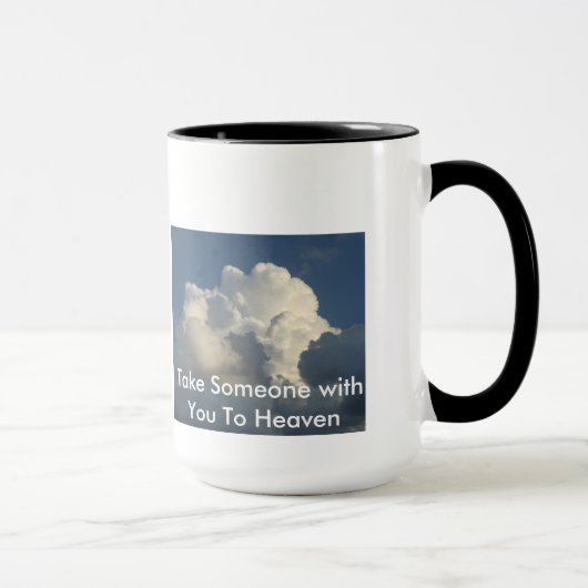 Nehmen Sie jemand mit Ihnen zur Tasse (Rechts)