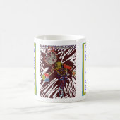 Nehmen Sie Jesus von der Bench 3 Kaffeetasse (Mittel)