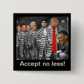 Nehmen Sie keinen weniger Knopf an Button (Vorderseite)