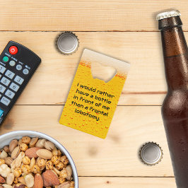 Nehmen Sie lieber eine Flasche Geldbeutel Flaschenöffner