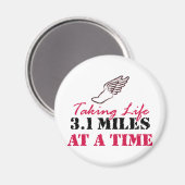 Nehmen Sie Life 5,1 Meilen Magnet (Vorderseite/Rückseite)