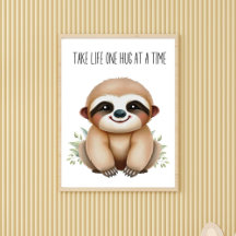 Nehmen Sie Life One Hug auf einmal - Baby Sloth Ki