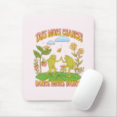 Nehmen Sie mehr Chancen, tanzen Sie mehr Tanz Mousepad (Mit Mouse)