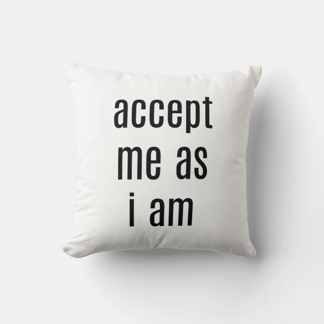 Nehmen Sie mich an, als ich das Kissen im Kissen h (Vorderseite)