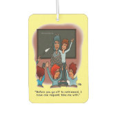 Nehmen Sie mich mit Air Freshener Autolufterfrischer (Vorderseite)