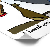 Nehmen Sie mich mit Poster (Ecke)