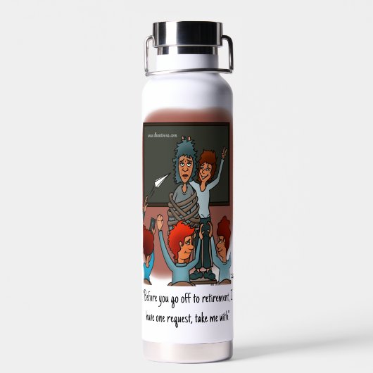 Nehmen Sie mich mit Trinkflasche (Rückseite)