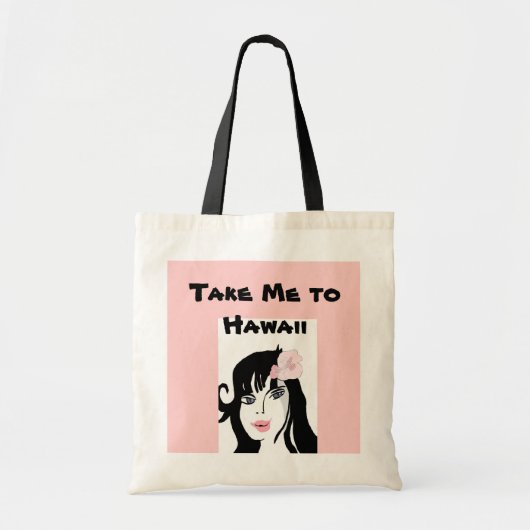 Nehmen Sie mich nach Hawaii Tragetasche (Vorne)