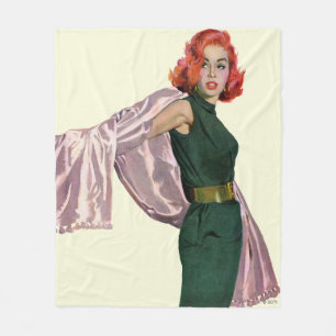 Nehmen Sie mich nach Hollywood Fleecedecke