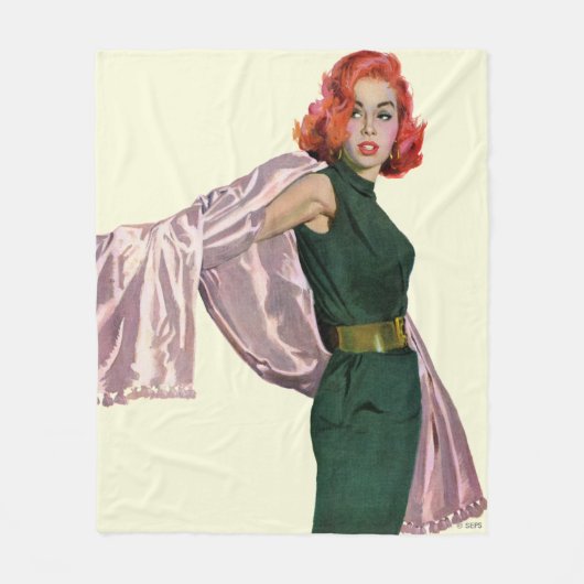 Nehmen Sie mich nach Hollywood Fleecedecke (Vorderseite)