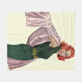 Nehmen Sie mich nach Hollywood Fleecedecke (Vorderseite (Horizontal))