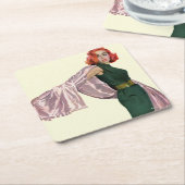 Nehmen Sie mich nach Hollywood Rechteckiger Pappuntersetzer (angewinkelt)