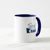 Nehmen Sie mich nach Minnesota Tasse (VorderseiteRechts)