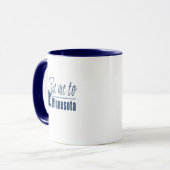 Nehmen Sie mich nach Minnesota Tasse (Vorderseite Links)
