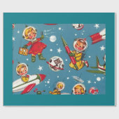 Nehmen Sie mich zum Mond-Packpapier Geschenkpapier (Flach)