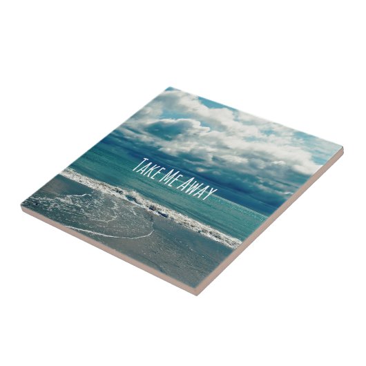 Nehmen Sie mir ein Strandangebot Fliese (Seite)