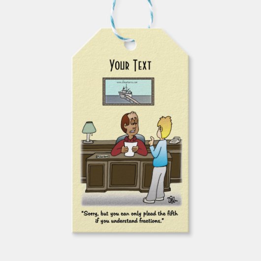 Nehmen Sie mir Geschenktasten mit Geschenkanhänger (Vorderseite)