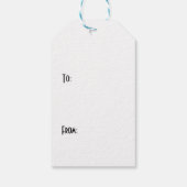 Nehmen Sie mir Geschenktasten mit Geschenkanhänger (Rückseite)