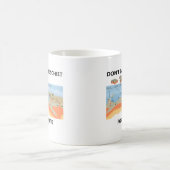 Nehmen Sie nicht den Schiefer für Granit Kaffeetasse (Mittel)