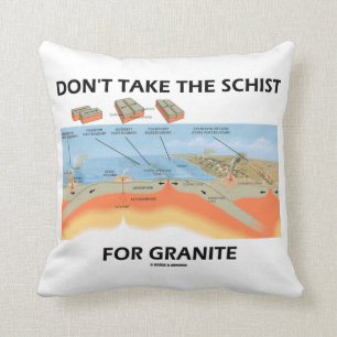 Nehmen Sie nicht den Schiefer für Granit Kissen