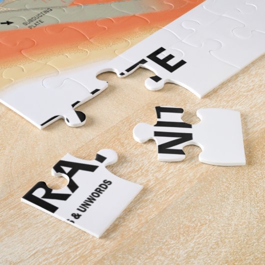 Nehmen Sie nicht den Schiefer für Granit Puzzle (Seite)