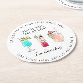 Nehmen Sie nicht meinen Untersetzer zum Hochzeitsp (Angewinkelt)