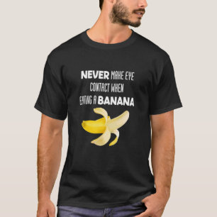 Nehmen Sie niemals Kontakt mit dem Auge auf, wenn T-Shirt