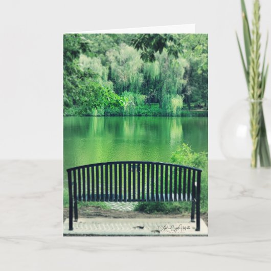 Nehmen Sie Platz Karte (Vorderseite)