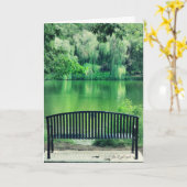 Nehmen Sie Platz Karte (Gelbe Blume)