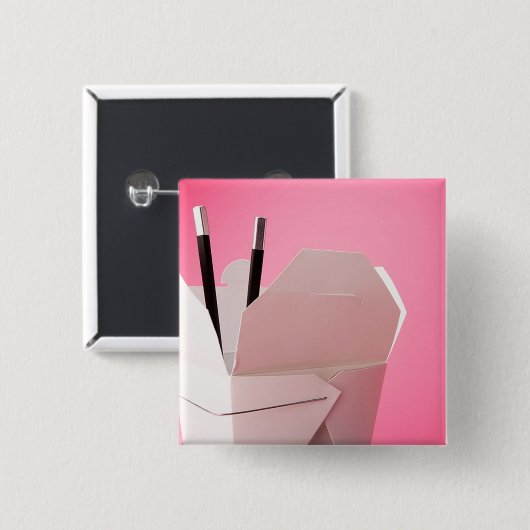 Nehmen Sie Rosa heraus Button (Vorne & Hinten)