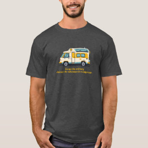 Nehmen Sie sich das Abenteuer an. New VanLife-T - T-Shirt