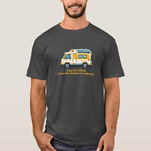 Nehmen Sie sich das Abenteuer an. New VanLife-T -  T-Shirt (Vorderseite)