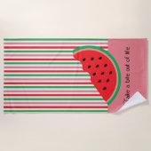 Nehmen Sie sich ein Stück vom Strand. Strandtuch (Vorderseite)