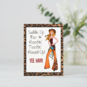 Nehmen Sie sich ein, um sich zu vergnügen! Postkarte (Stehend Vorderseite)