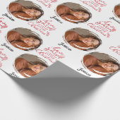 Nehmen Sie sich einen fröhlichen kleinen Weihnacht Geschenkpapier (Ecke)