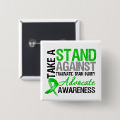 Nehmen Sie sich einen Stand gegen die traumatische Button (Vorne & Hinten)