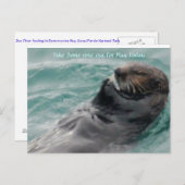 Nehmen Sie sich etwas Zeit zum Spielen. Postkarte (Vorne/Hinten)