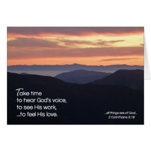 Nehmen Sie sich Zeit... Religiös