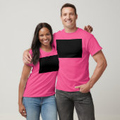 Nehmen Sie sich Zeit schwarz T-Shirt (Unisex)