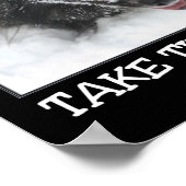 Nehmen Sie sich Zeit, um Border Collie Inspiration Poster (Ecke)