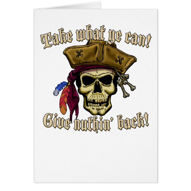 Nehmen Sie, was Sie können (Vorne)