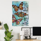 Nehmen Sie Zeit Poster (Heimbüro)