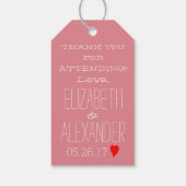 Nehmen Sie Zuhause Süßigkeiten Gast Gefallen (Anpa Geschenkanhänger (Rückseite)